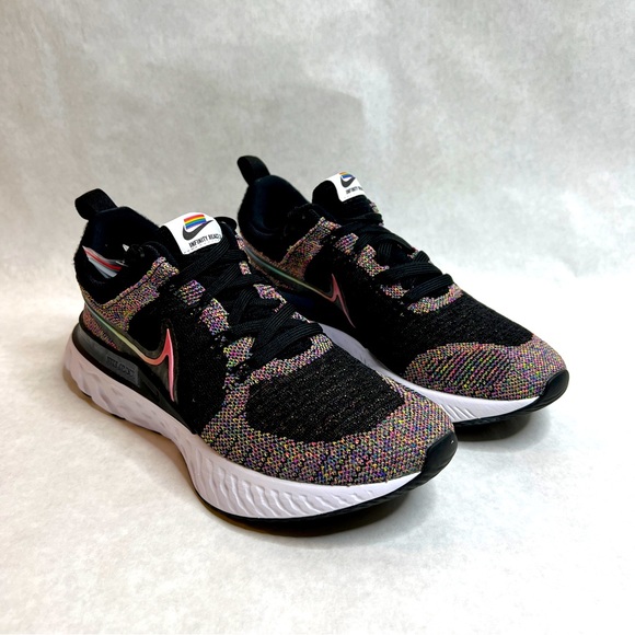 NIKE BETRUE React Infinity Run Flyknit 2 Be True - DD6790-001 - Sz M5.5/W7 - Picture 3 of 16